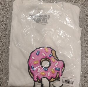 Men's Large White Superfresh Mikey Hand Donut